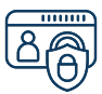 Brand safety security icon